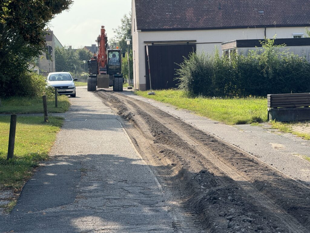 Blick Richtung Oedenreuth Ortsmitte